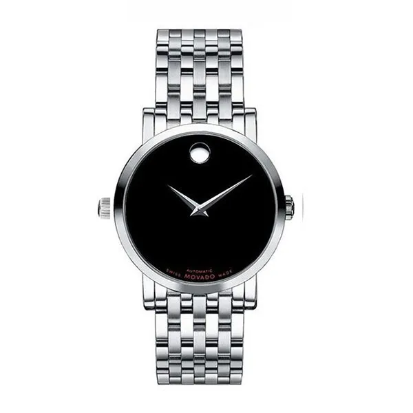 Đồng Hồ Nam Movado 0606115 Màu Đen Bạc - Đồng hồ - Vua Hàng Hiệu