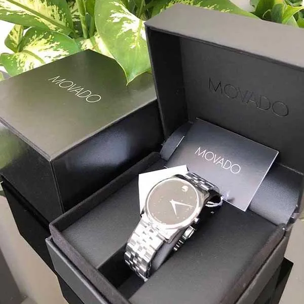 Đồng Hồ Nam Movado 0606504 Màu Bạc