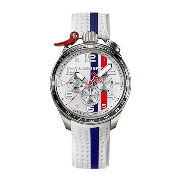 Đồng Hồ Nam Bomberg Bolt-68 Racing Navy Blue Stripe BS45CHSP.059-4.10 - 45mm Phối Màu