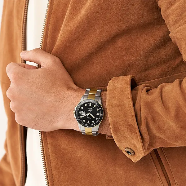 Đồng Hồ Nam Fossil Blue Three-Hand Date Two-Tone Stainless Steel FS5951 Màu Đen - Đồng hồ - Vua Hàng Hiệu