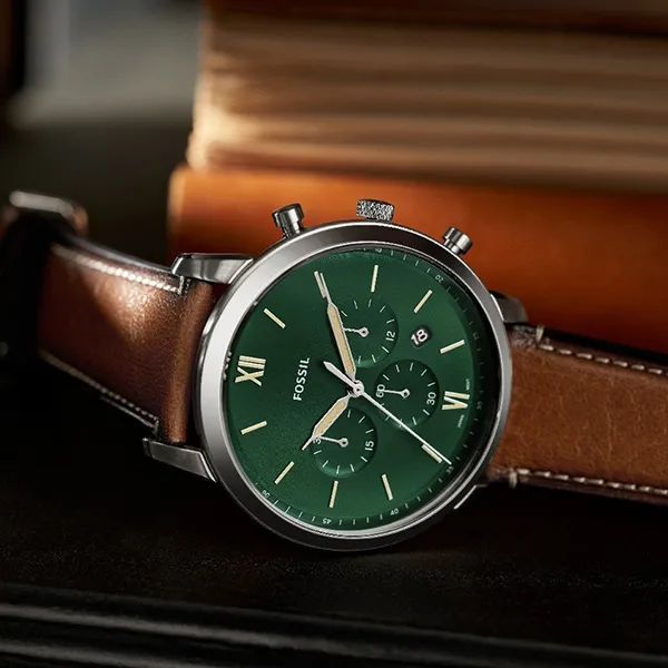 Đồng Hồ Nam Fossil Neutra FS5963 Màu Nâu Xanh
