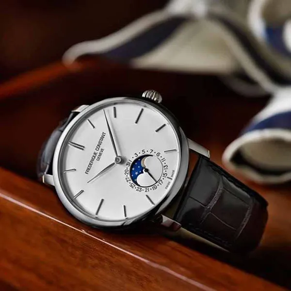 Đồng Hồ Nam Frederique Constant FC-705S4S6 Màu Trắng Bạc - Đồng hồ - Vua Hàng Hiệu