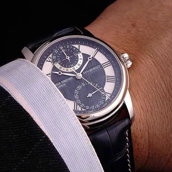 Đồng Hồ Nam Frederique Constant FC-750MCN4H6 Màu Xanh Bạc
