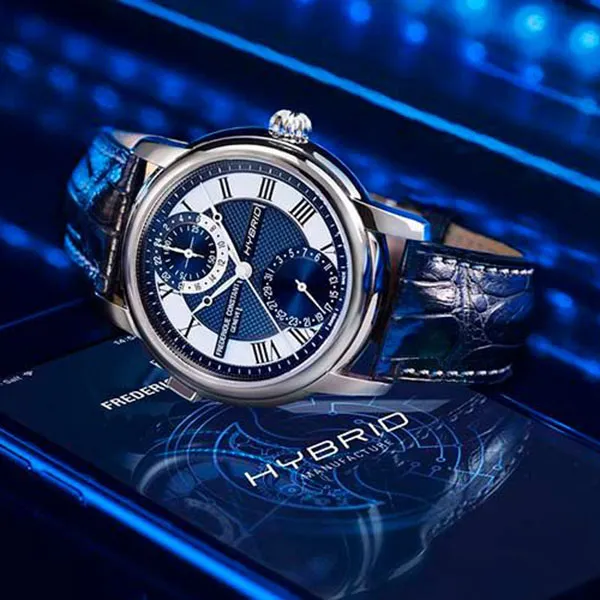 Đồng Hồ Nam Frederique Constant FC-750MCN4H6 Màu Xanh Bạc