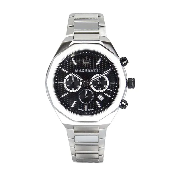 Đồng Hồ Nam Maserati Men's Stile Silver Stainless-Steel Quartz Dress Watch R8873642004 Màu Bạc - Đồng hồ - Vua Hàng Hiệu