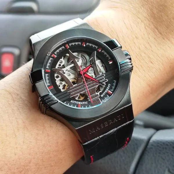 Đồng Hồ Nam Maserati Potenza Black Dial Black R8821108008 Màu Đen - Đồng hồ - Vua Hàng Hiệu