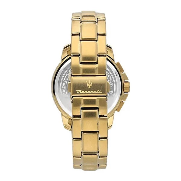 Đồng Hồ Nam Maserati Successo Men's Gold Plated Watch R8873621013 Màu Vàng