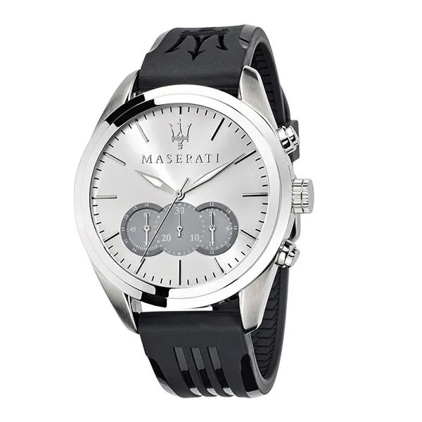 Đồng Hồ Nam Maserati Traguardo Chronograph Silver Grey Mens R8871612012 Màu Xám Bạc - Đồng hồ - Vua Hàng Hiệu