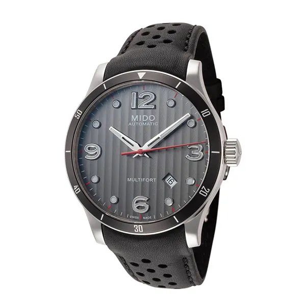 Đồng Hồ Nam Mido Multifort Men's Watch M0254071606100 Màu Đen Xám