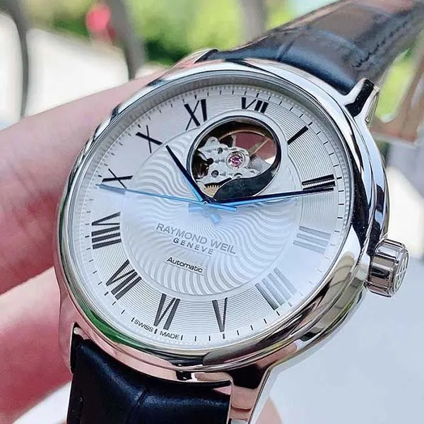 Đồng Hồ Nam Raymond Weil Maestro 2227-STC-00659 Màu Đen Bạc - Đồng hồ - Vua Hàng Hiệu