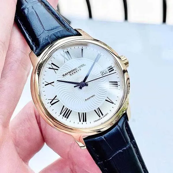 Đồng Hồ Nam Raymond Weil Maestro 2237-PC-00659 Màu Đen Vàng - Đồng hồ - Vua Hàng Hiệu