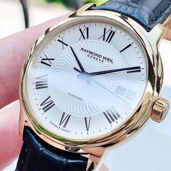 Đồng Hồ Nam Raymond Weil Maestro 2237-PC-00659 Màu Đen Vàng - Đồng hồ - Vua Hàng Hiệu