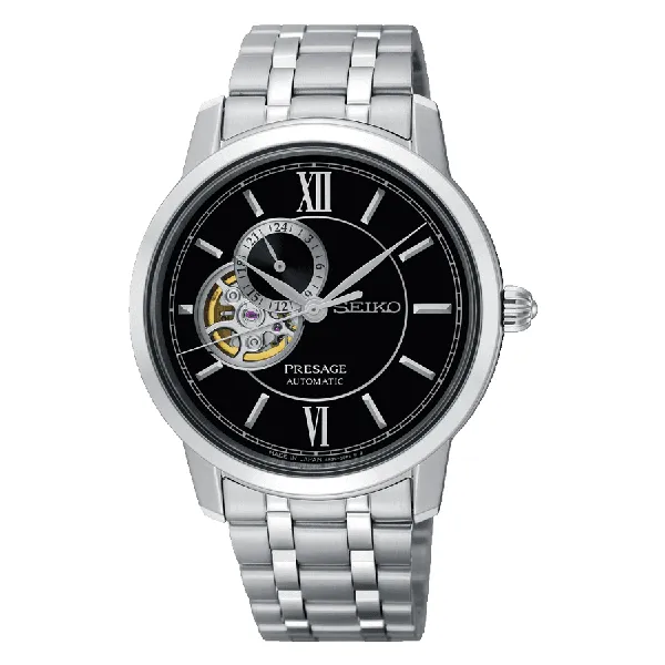 Đồng Hồ Nam Seiko Presage SSA367J1 Mặt Đen Dây Kim Loại - Đồng hồ - Vua Hàng Hiệu