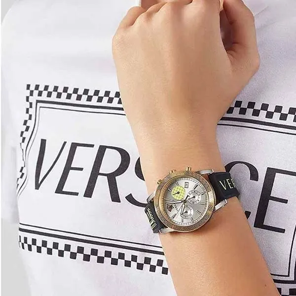 Đồng Hồ Nam Versace Sport Tech Watch VELT00519 40mm Màu Bạc Đen - Đồng hồ - Vua Hàng Hiệu
