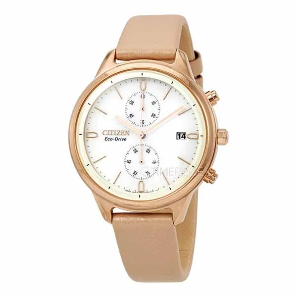 Đồng Hồ Nữ Citizen Eco-Drive FB2003-05A Màu Hồng Be