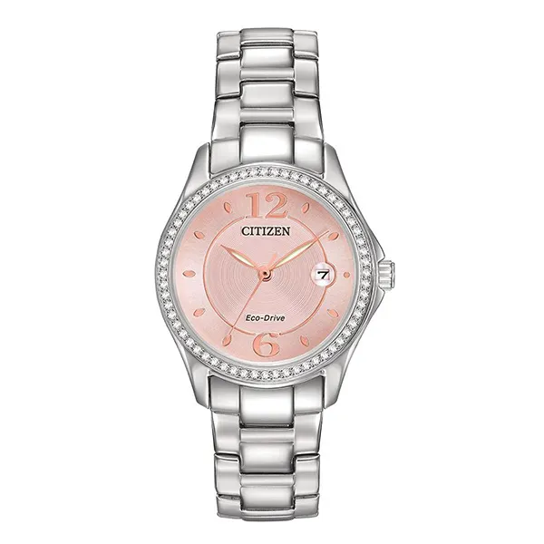 Đồng Hồ Nữ Citizen Silhouette Eco-Drive FE1140-86X Màu Bạc