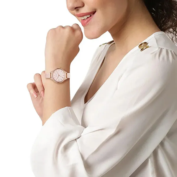 Đồng Hồ Nữ Elle Rivoli ELL25048 Màu Hồng - Đồng hồ - Vua Hàng Hiệu