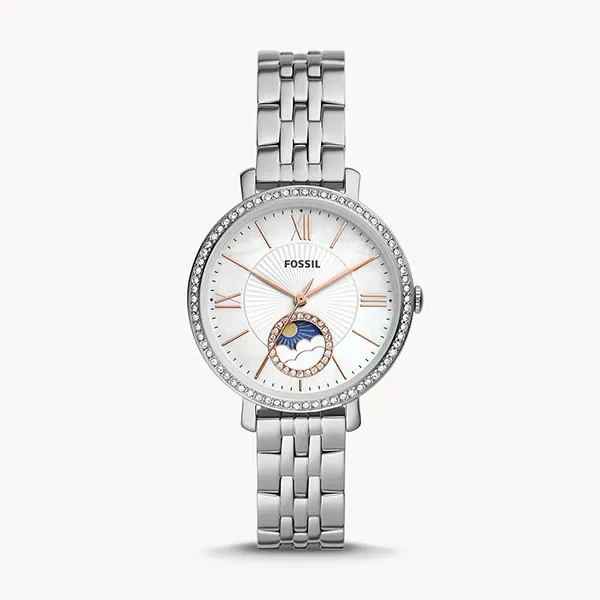 Đồng Hồ Nữ Fossil Jacqueline ES5164 Màu Bạc