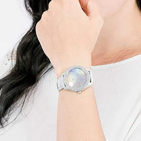 Đồng Hồ Nữ Guess Hologram Iridescent GW0017L1 Màu Bạc - Đồng hồ - Vua Hàng Hiệu