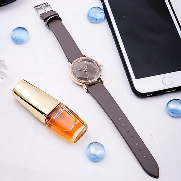 Đồng Hồ Nữ Julius JA-1012E Màu Nâu - Đồng hồ - Vua Hàng Hiệu