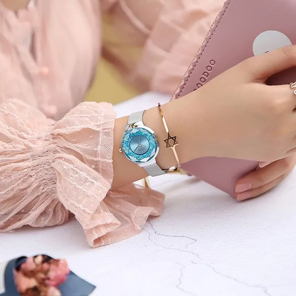 Đồng Hồ Nữ Julius JA-1111A Màu Bạc - Đồng hồ - Vua Hàng Hiệu