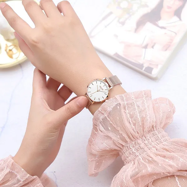 Đồng Hồ Nữ Julius JA-1164LF Màu Vàng Gold - Đồng hồ - Vua Hàng Hiệu