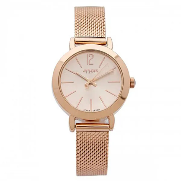 Đồng Hồ Nữ Julius JA-732 JU970 Màu Đồng
