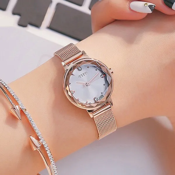 Đồng Hồ Nữ Julius JA-917 JU1148 Màu Đồng - Đồng hồ - Vua Hàng Hiệu