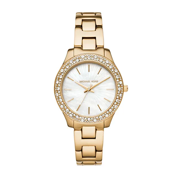 Đồng Hồ Nữ Michael Kors Liliane MK4555 Màu Trắng Vàng