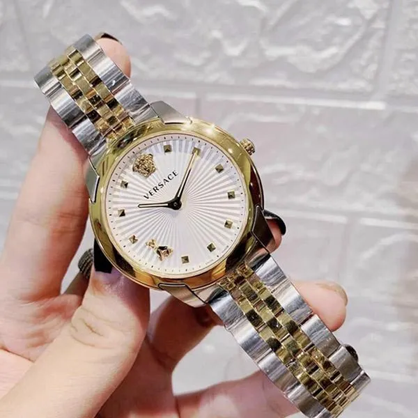Đồng Hồ Nữ Versace Audrey V.Watch VELR00519 38mm Màu Vàng-Bạc - Đồng hồ - Vua Hàng Hiệu