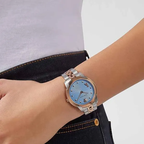 Đồng Hồ Nữ Versace Audrey V.Watch VELR00619 38mm Màu Demi (Vàng Hồng-Bạc)