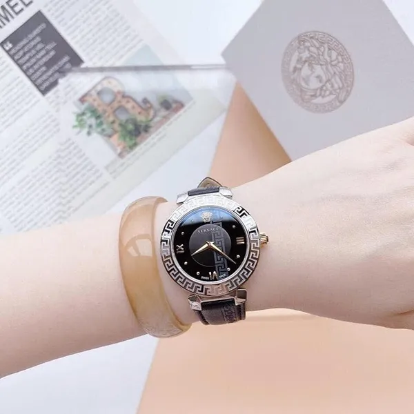 Đồng Hồ Nữ Versace Black Daphnis V16020017 Black Màu Đen - Đồng hồ - Vua Hàng Hiệu