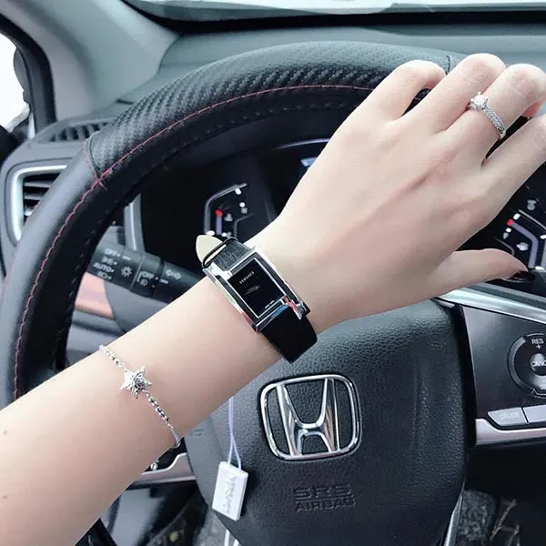 Đồng Hồ Nữ Versace Greca Icon Black Watch VELU00119 Màu Đen