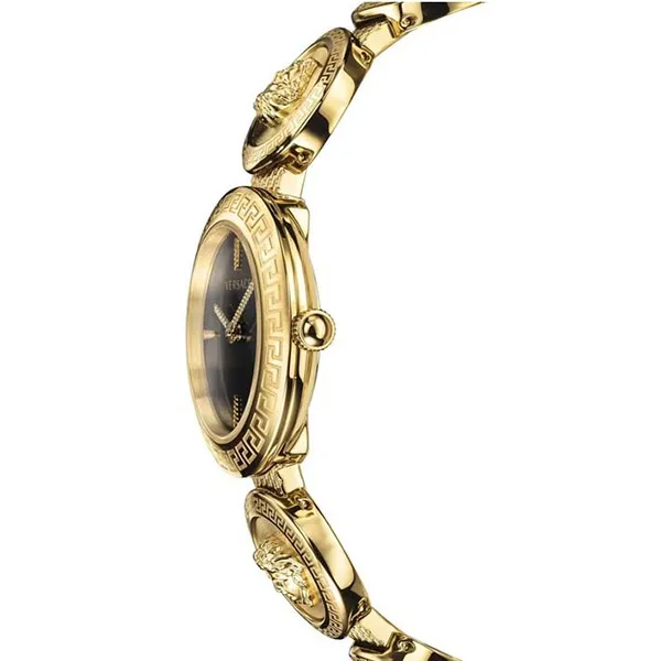 Đồng Hồ Nữ Versace Medusa Stud Icon Watch VERF00618 28mm Màu Vàng Gold