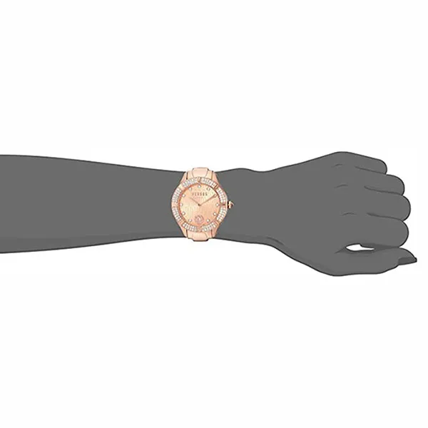 Đồng Hồ Nữ Versus By Versace Canton Road Stainless Steel And Gold Plated Casual S26060017 Màu Vàng Hồng
