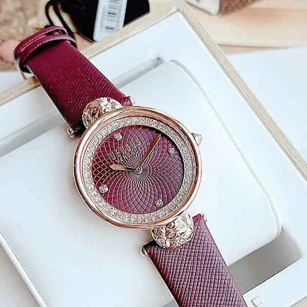 Đồng Hồ Nữ Versus Versace Victoria Harbour VSP333421 Màu Tím Đỏ - Đồng hồ - Vua Hàng Hiệu