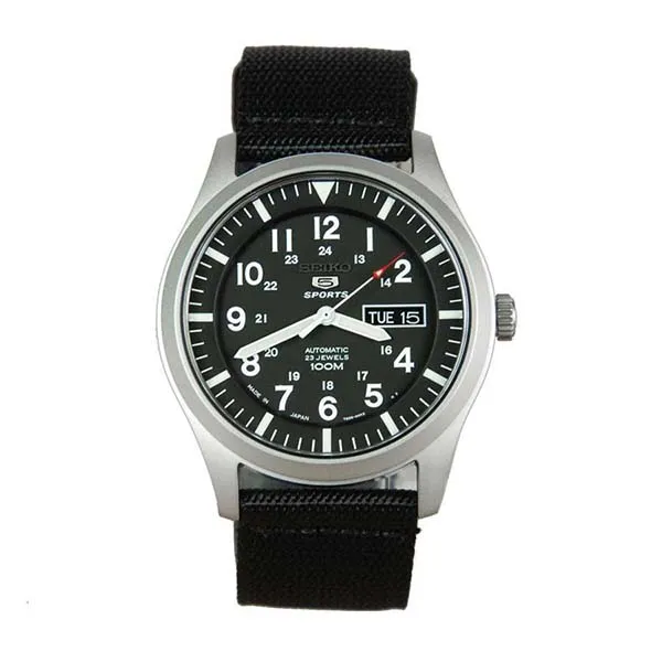Đồng Hồ Nam Seiko 5 Quân Đội SNK809 Bền, Đẹp Và Cá Tính Màu Đen 42mm - Đồng hồ - Vua Hàng Hiệu