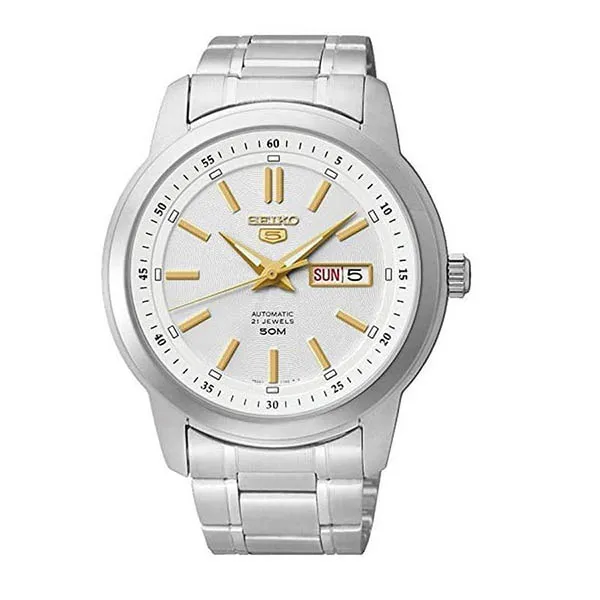 Đồng Hồ Nam Seiko 5 SNKM85K1 Màu Bạc - Đồng hồ - Vua Hàng Hiệu