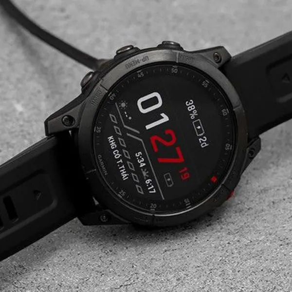 Đồng Hồ Thông Minh Garmin Epix Gen 2 Titanium Màu Đen - Đồng hồ - Vua Hàng Hiệu