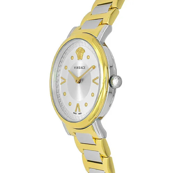 Đồng Hồ Nữ Versace Pop Chic Lady Two Tone Ladies Watch VEVD00519 36mm Màu Vàng - Đồng hồ - Vua Hàng Hiệu