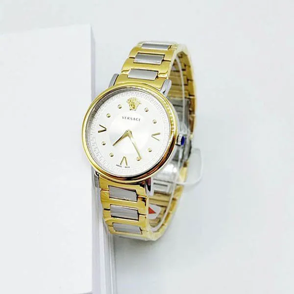 Đồng Hồ Nữ Versace Pop Chic Lady Two Tone Ladies Watch VEVD00519 36mm Màu Vàng - Đồng hồ - Vua Hàng Hiệu