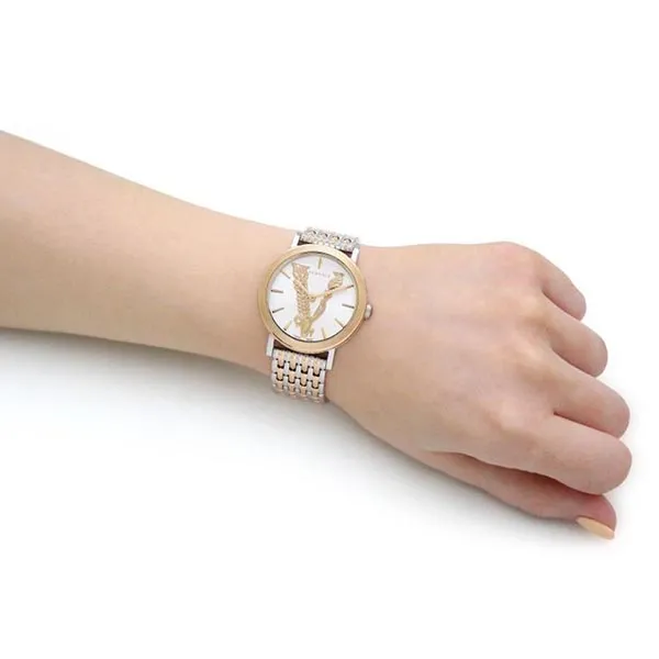 Đồng Hồ Nữ Versace Virtus Watch VEHC00719 36mm Màu Vàng-Bạc - Đồng hồ - Vua Hàng Hiệu