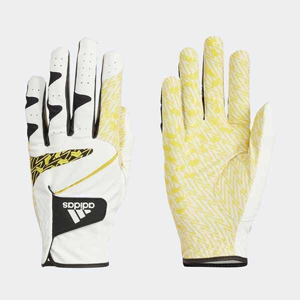 Găng Tay Thể Thao Adidas Mens Golf 22 Gloves HR6432 Màu Trắng Vàng - 1