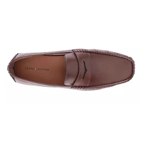 Giày Lười Tommy Hilfiger Men's Amile Driving Style Loafer Màu Nâu Size 41.5 - Giày - Vua Hàng Hiệu