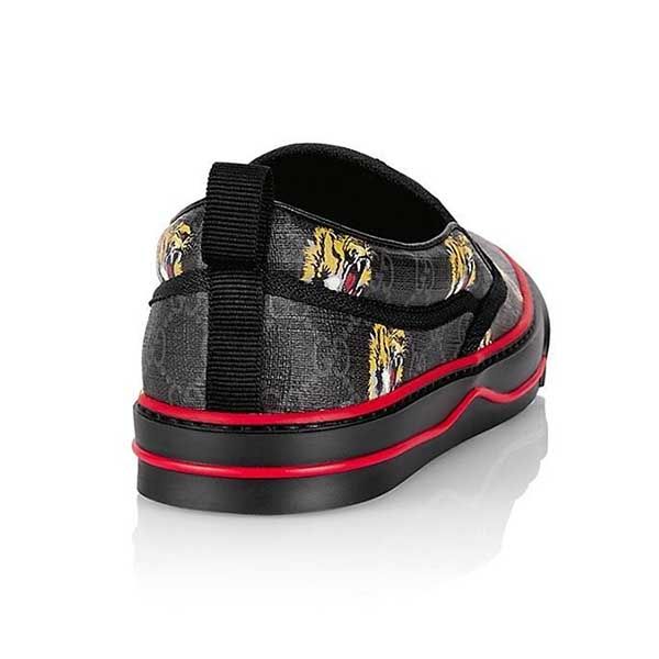Giày Slip On Gucci GG Tiger Màu Đen Size 6 - 5