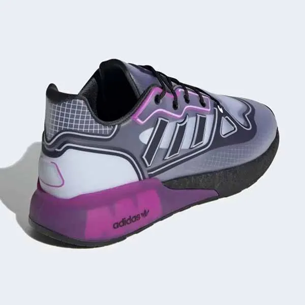 Giày Sneaker Adidas ZX 2K Boost Futureshell Shoes GZ5222 Màu Tím Đen Size 40 - Giày - Vua Hàng Hiệu