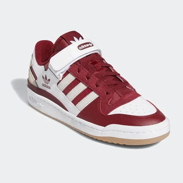 Giày Thể Thao Adidas Forum Low Shoes GX7068 Màu Trắng Phối Đỏ Size 35.5 - Giày - Vua Hàng Hiệu