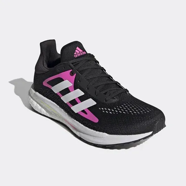 Giày Thể Thao Adidas SolarGlide 'Screaming Pink' FY1115 Màu Đen Size 38.5