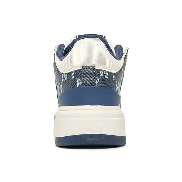 Giày Thể Thao MLB Chunky Liner Mid Denim New York Yankees 3ASXCDN3N-50NYD Màu Xanh Navy Size 245 - Giày - Vua Hàng Hiệu
