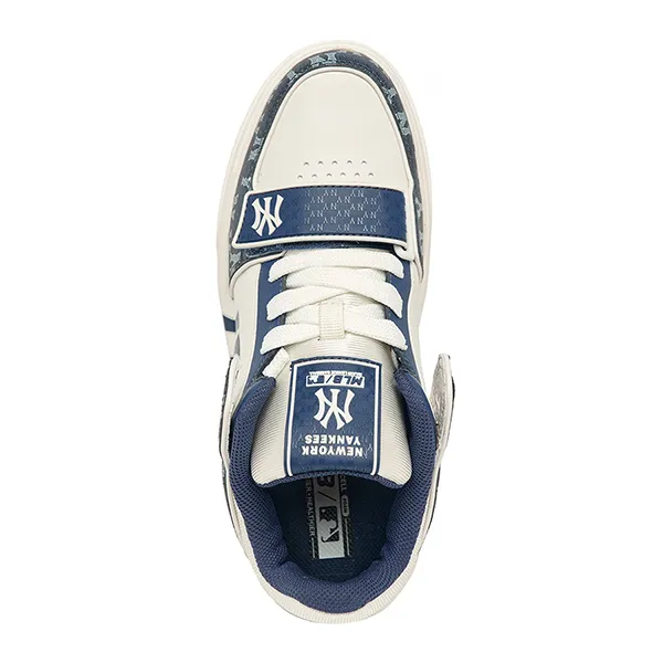 Giày Thể Thao MLB Chunky Liner Mid Denim New York Yankees 3ASXCDN3N-50NYD Màu Xanh Navy Size 245 - Giày - Vua Hàng Hiệu